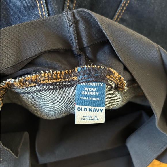 Old Navy Women's Dark Blue Jeggings - Picture 6 of 7